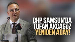 Chp Samsun İl başkan adaylığını resmen Tufan Akçagöz açıkladı.