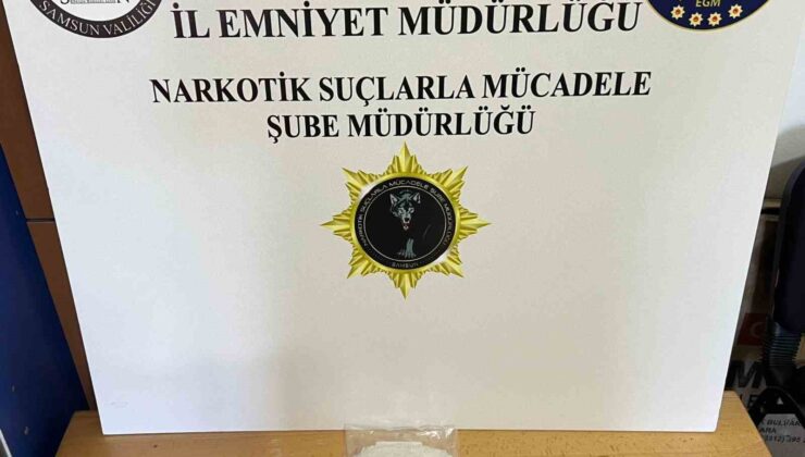 Samsun’da uyuşturucu operasyonu: 5 gözaltı