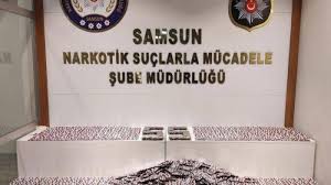 Samsun’da 7 bin 83 uyuşturucu içerikli hap ele geçirildi