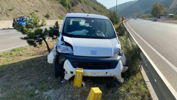 Samsun’da trafik kazası: 2 yaralı