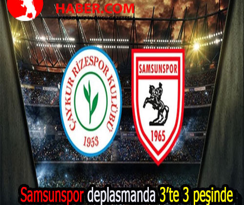 Samsunspor, Trendyol Süper Lig’in 6. haftasında Çaykur Rizespor ile karşılaşacak.