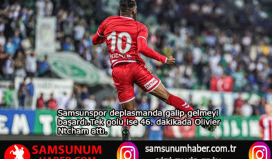 Karadeniz derbisinde Çaykur Rizespor, evinde Samsunspor ile karşılaştı. 