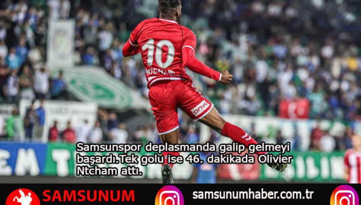 Karadeniz derbisinde Çaykur Rizespor, evinde Samsunspor ile karşılaştı. 