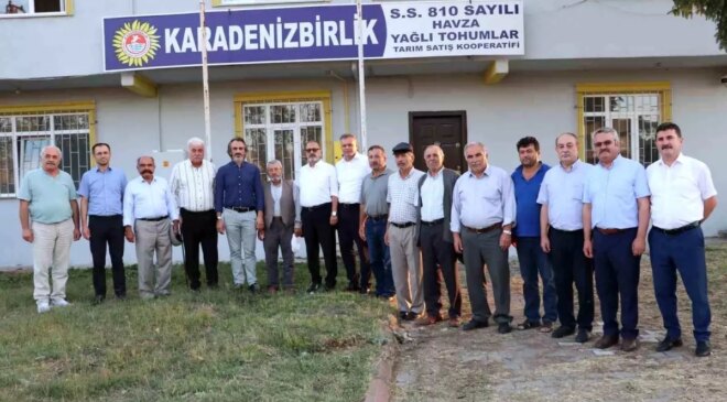 Ticaret Bakanlığı Esnaf Sanatkarlar ve Kooperatifçilik Genel Müdürü Taha Enes Şener, KARADENİZBİRLİK’in Çiftçi ve Üreticiye Destek Çalışmalarını Övdü