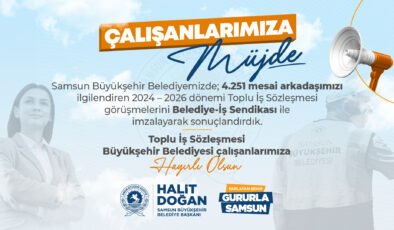 BAŞKAN DOĞAN’DAN 4 BİN 251 İŞÇİYE MÜJDE